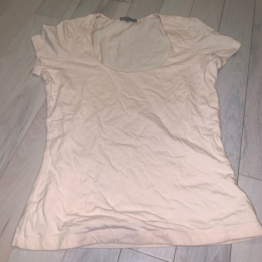 James Perse Light Pink Short Sleeve Tee